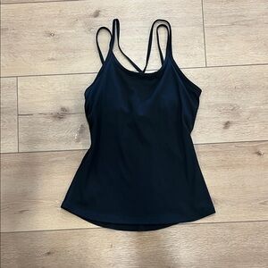 All in Motion Black Strappy Work Out Tank